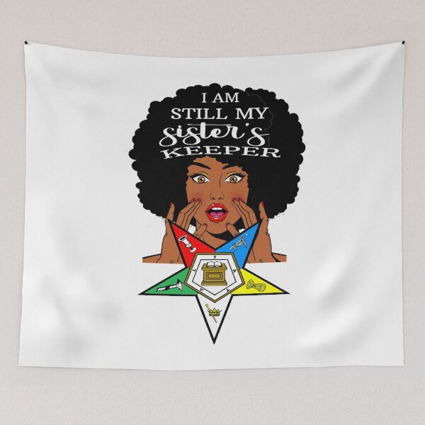 Item preview, OES Order Of The Eastern Star Logo My Sister keeper Freemason designed and sold by TopTeeShop.