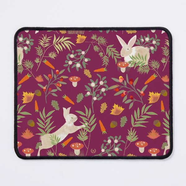 Item preview, happy rabbits in the forest drawing designed and sold by Carmelagaminde.
