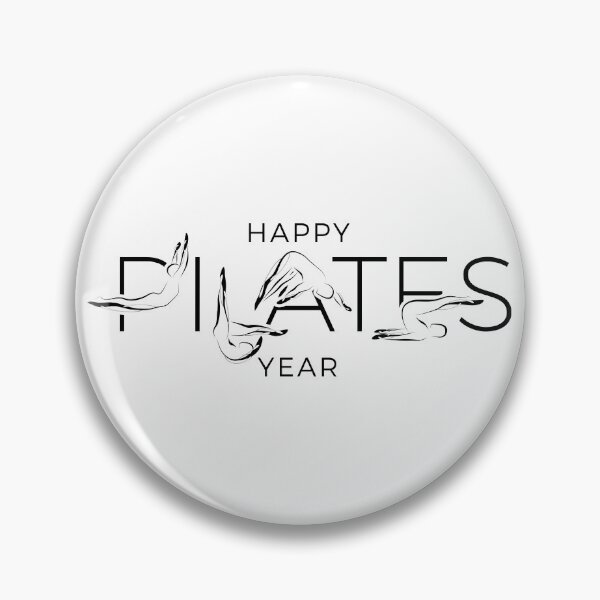 Item preview, Happy Pilates Year with Pilates poses  designed and sold by sashica.