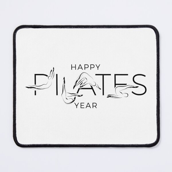 Item preview, Happy Pilates Year with Pilates poses  designed and sold by sashica.