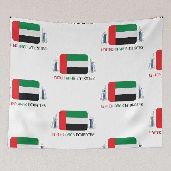 Item preview, UAE Flag National Day souvenirs 1971 designed and sold by YouBeeVintage.
