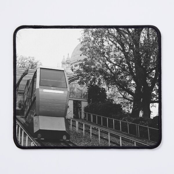 Item preview, Sacre Coeur Funicular in Montmartre Historic Neighborhood of Paris designed and sold by CarolinaReina.