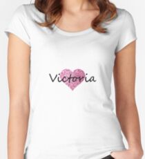 Victoria Women's Fitted Scoop T-Shirt
