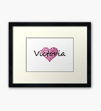 Victoria Framed Print