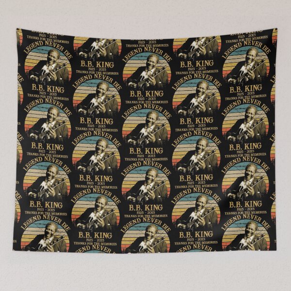 Item preview, Legend Never Die Retro BB King Thanks For Memories  designed and sold by GarakTaylor.