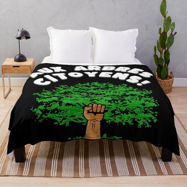 Item preview, Aux arbres citoyens - Tshirt for nature lovers designed and sold by Bird Design.