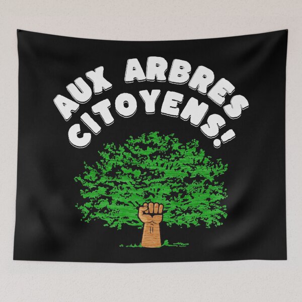 Item preview, Aux arbres citoyens - Tshirt for nature lovers designed and sold by Bird Design.