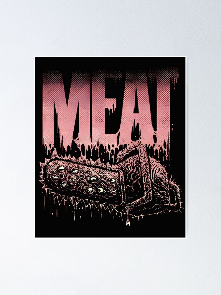 "Meatcanyon" Poster for Sale by Alvistowne Redbubble