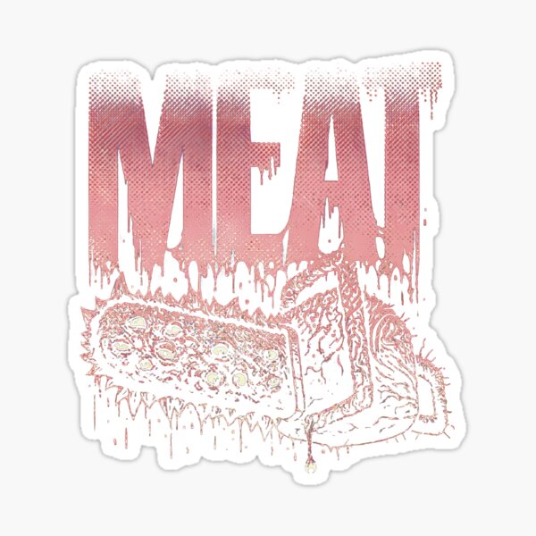 "Meatcanyon" Sticker for Sale by Alvistowne Redbubble