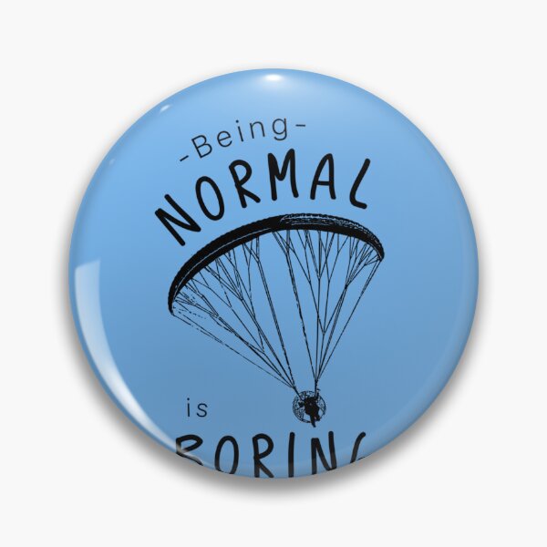 Item preview, Being Normal is Boring Paramotor T Shirt  designed and sold by LeopoldWagner.
