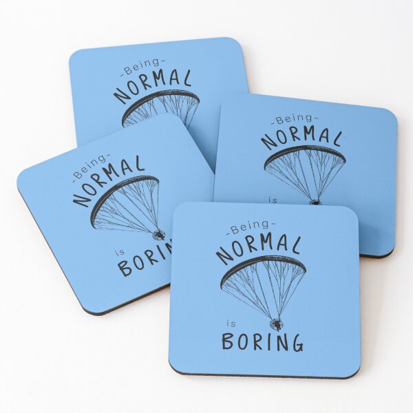 Item preview, Being Normal is Boring Paramotor T Shirt  designed and sold by LeopoldWagner.
