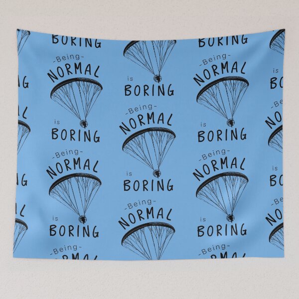 Item preview, Being Normal is Boring Paramotor T Shirt  designed and sold by LeopoldWagner.