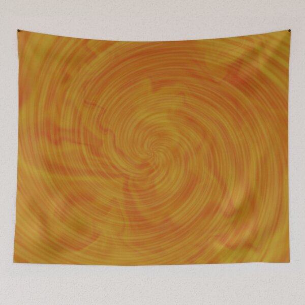 Item preview, Orange Yellow Swirling Liquid Art Pattern designed and sold by Jason123za.