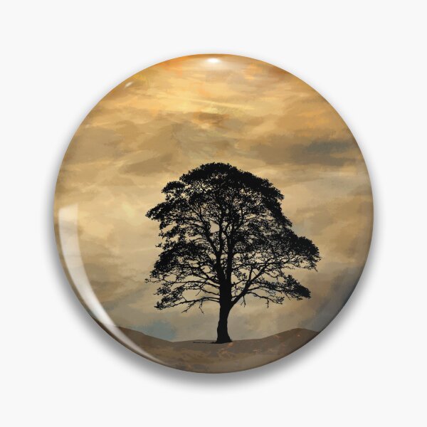 Item preview, Lone Tree Sycamore Gap Hadrian's wall Northumberland designed and sold by Stormswept.