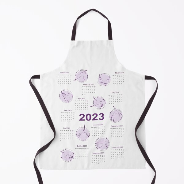 Item preview, Pilates calendar 2023 designed and sold by sashica.