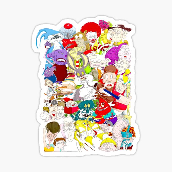 "meatcanyon" Sticker for Sale by Alvistowne Redbubble