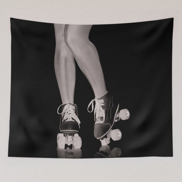 Item preview, Girl legs in roller skates artistic concept art photo print designed and sold by MaximImages .com Exquisite Arts.