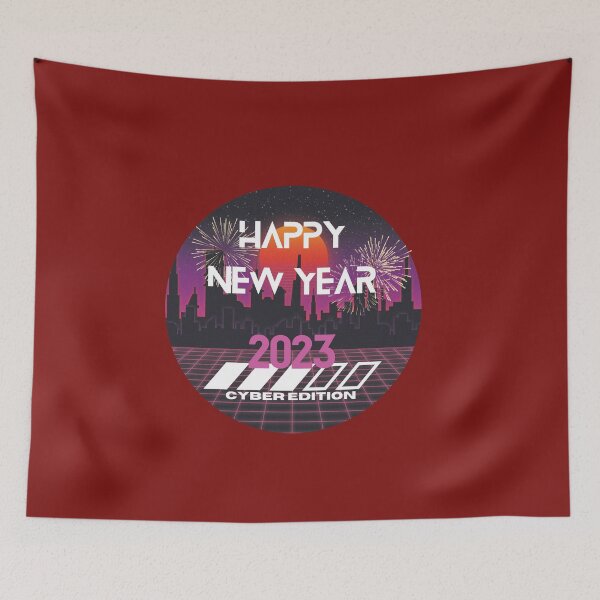 Item preview, Cyber World on New Year's eve  designed and sold by TNDshirts.