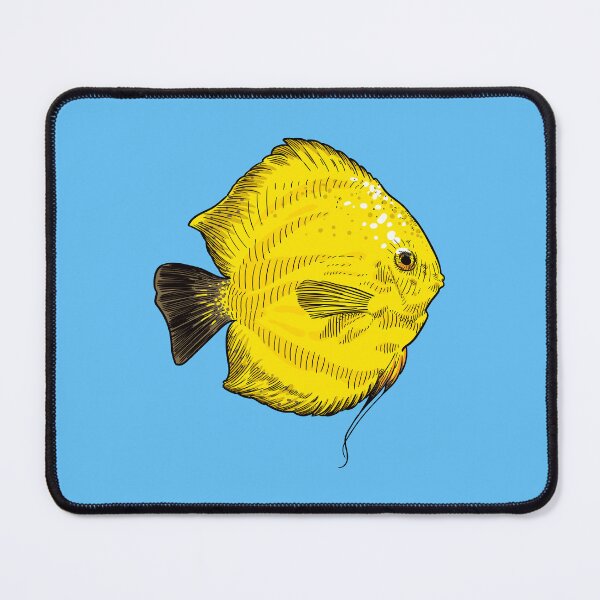 Item preview, Yellow discus fish designed and sold by StefanAlfonso.