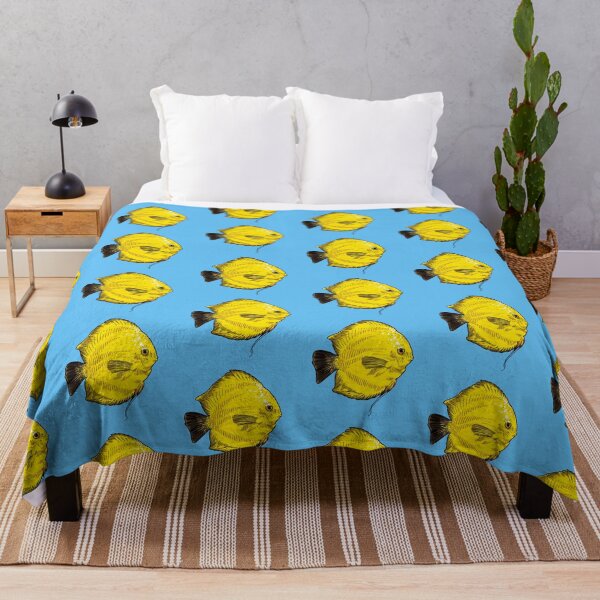 Item preview, Yellow discus fish designed and sold by StefanAlfonso.