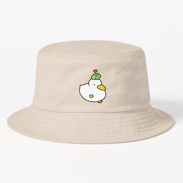 duck and frog 02 Bucket Hat