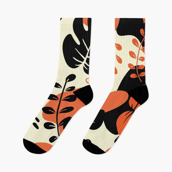 Item preview, Tropical Cartoon Leaves And Floral Pattern designed and sold by MakeitMelo.