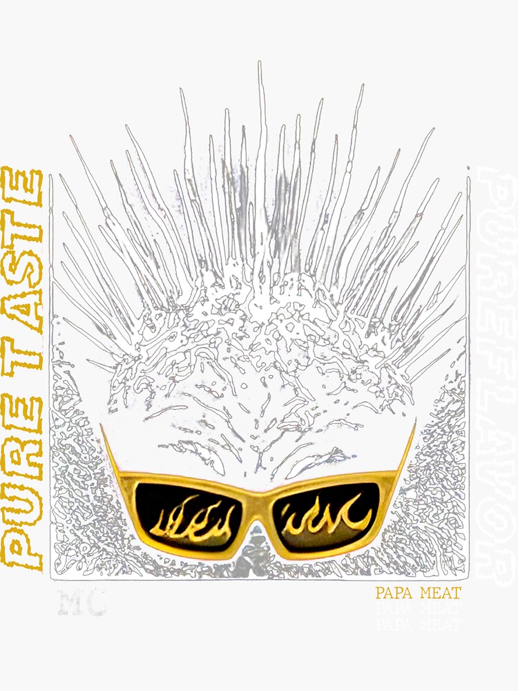 "meatcanyon" Sticker for Sale by Alvistowne Redbubble