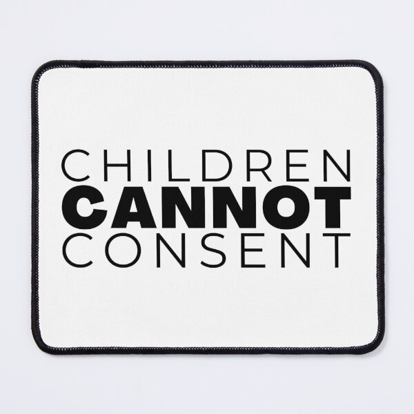 Item preview, Children Cannot Consent - Protect Kids from Ideology - RadFem designed and sold by WomaNation.