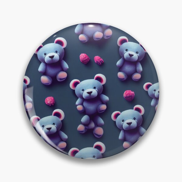 Artikelvorschau, Süßes 3D-Plüsch-Teddybär-nahtloses Muster entworfen und verkauft von Lenkooo.