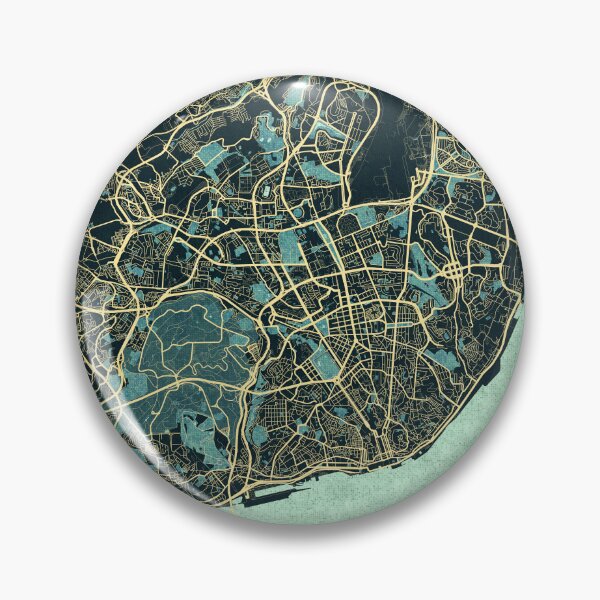 Item preview, Lisbon City Map of Portugal - Summer designed and sold by deMAP.