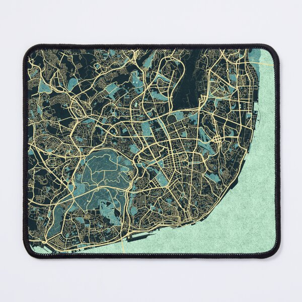 Item preview, Lisbon City Map of Portugal - Summer designed and sold by deMAP.