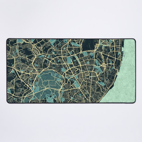 Item preview, Lisbon City Map of Portugal - Summer designed and sold by deMAP.
