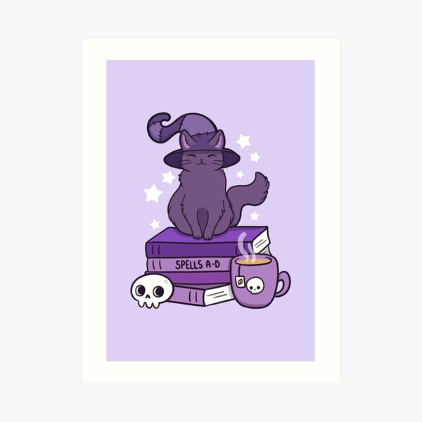 Feline Familiar 02 Art Print