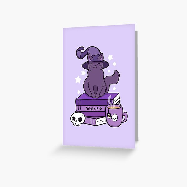 Feline Familiar 02 | Nikury Greeting Card