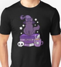 Feline Familiar 02 // Black Unisex T-Shirt