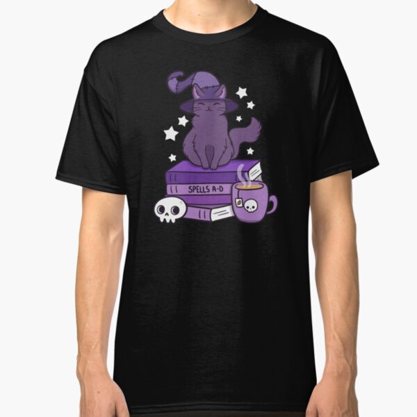 Feline Familiar 02 // Black Classic T-Shirt