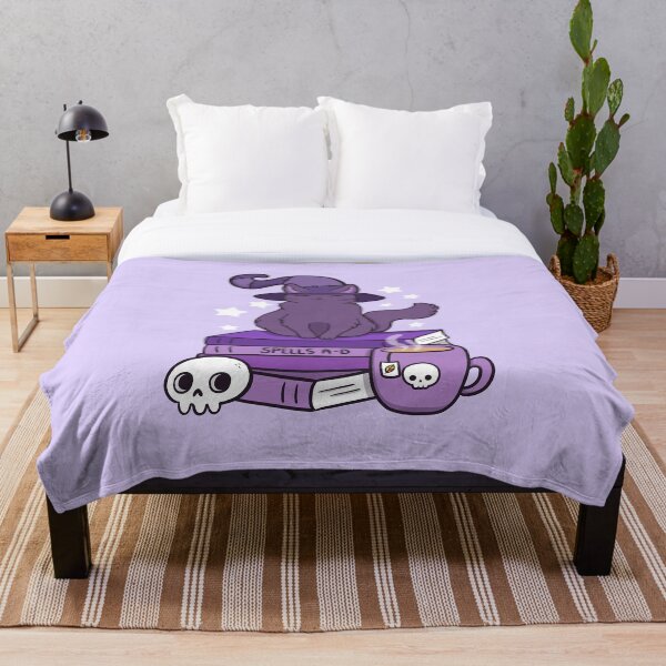 Feline Familiar 02 | Nikury Throw Blanket