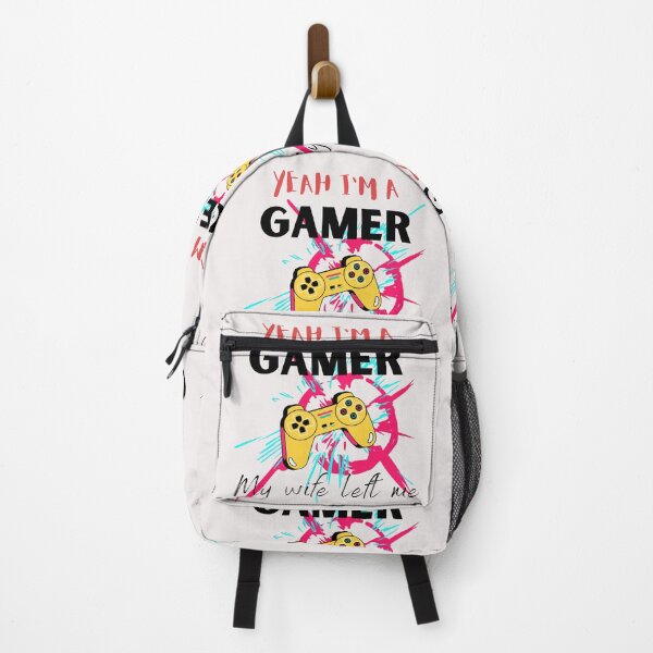 Item preview, Yeah I'm a gamer my wife left me designed and sold by ColourTrials.