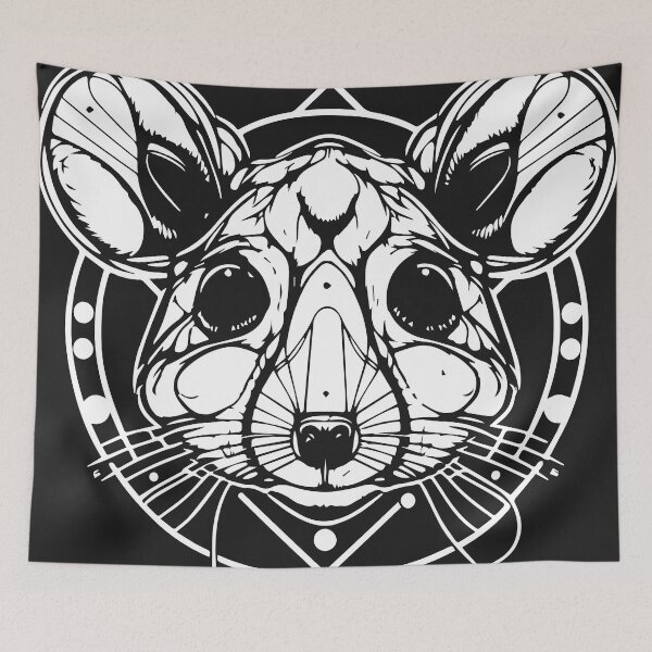 Item preview, creative animal rat designed and sold by DD215.