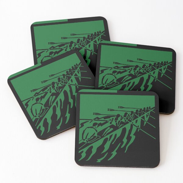 Item preview, Passion Aviron - J'aime l'aviron - Poster de Sport Vintage - Noir Vert designed and sold by Vintage-TM.