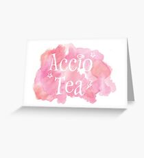 Accio Tea Greeting Card