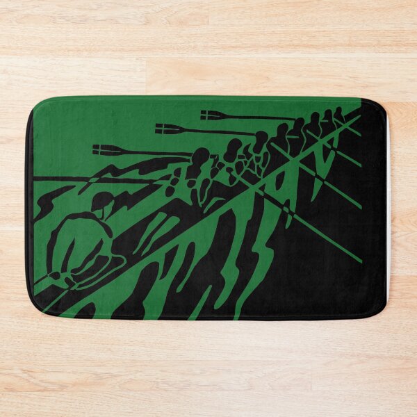 Item preview, Passion Aviron - J'aime l'aviron - Poster de Sport Vintage - Noir Vert designed and sold by Vintage-TM.