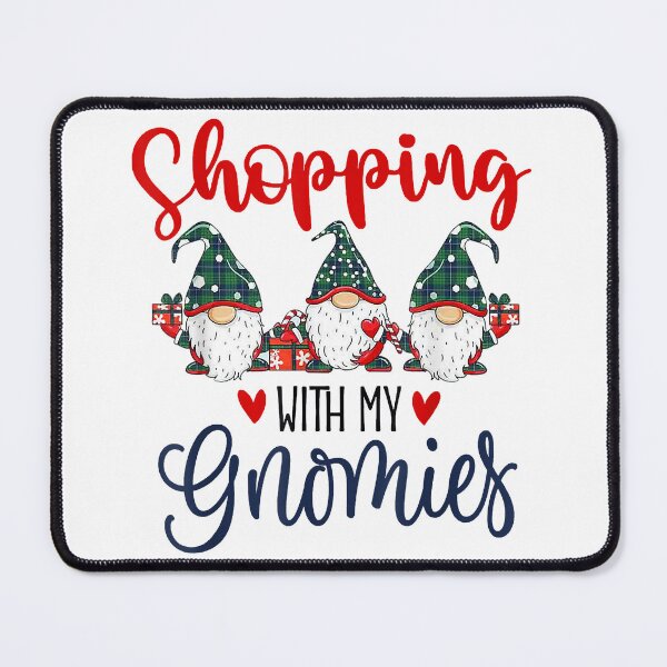 Item preview, Shopping With My Gnomies Cute Xmas Gnomes Lover Christmas designed and sold by IsraelCastro.