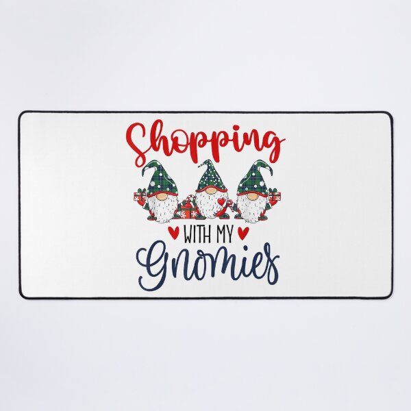Item preview, Shopping With My Gnomies Cute Xmas Gnomes Lover Christmas designed and sold by IsraelCastro.