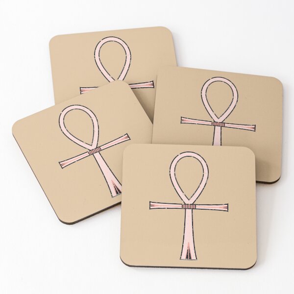 Item preview, Ancient Egyptian Ankh Symbol of Life in Pink (S) designed and sold by PyramidPrintWrx.