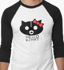 Hello Kinky! Men's Baseball ¾ T-Shirt