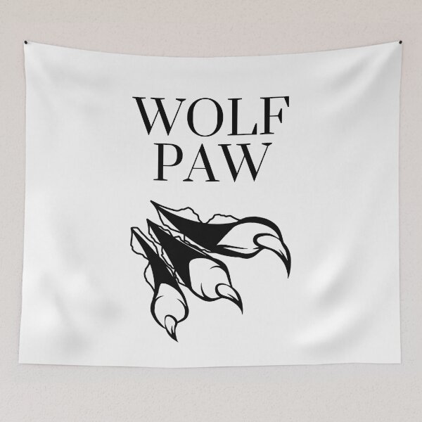 Item preview, wolf paw designed and sold by ChachiArts.
