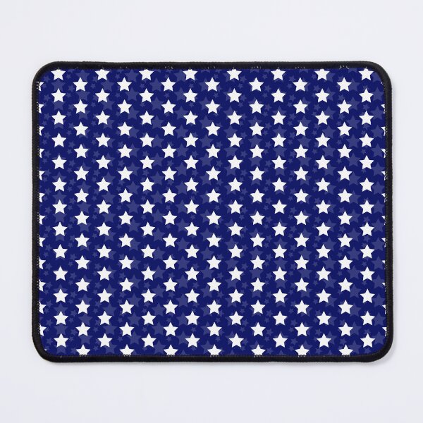 Item preview, Navy blue with white tiny stars  designed and sold by Rubab Designs.