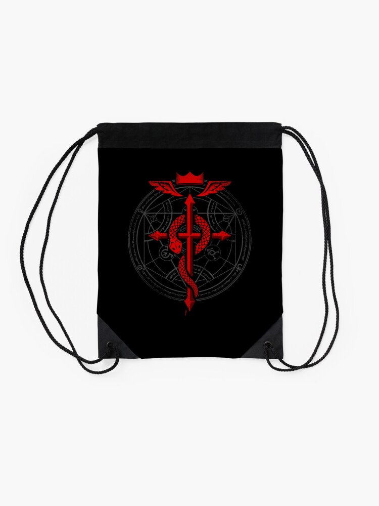 Alternate view of Fullmetal Alchemist Flamel Drawstring Bag