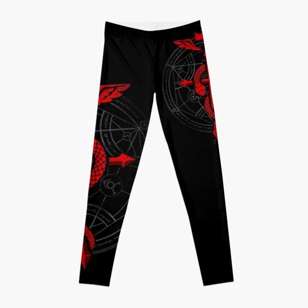 Alchemist Flamel Leggings for Sale by RevolutionGFX